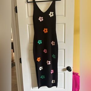 Knit Flower Dress